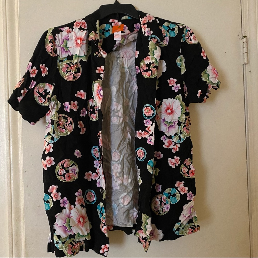 Floral Button Down Shirt